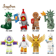 Joyyifor 2018 New Lot Compatible Toy Story LegoINGlys Woody Buzz Lightyear Statue Of Liberty Rex Andy Chen Best Gift To Children