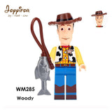 Joyyifor 2018 New Lot Compatible Toy Story LegoINGlys Woody Buzz Lightyear Statue Of Liberty Rex Andy Chen Best Gift To Children